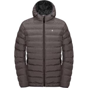 imageLittle Donkey Andy Mens Warm Waterproof Puffer Jacket Hooded Windproof Winter Coat with Recycled InsulationCoffee Heather