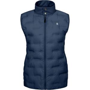 imageLittle Donkey Andy Womens Puffer Vest Lightweight Sleeveless Golf Padded JacketBlue