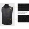 imageLittle Donkey Andy Mens Lightweight Golf Vest Warm Outdoor Sleeveless Jacket for Hiking Travel Running Casual1 Black