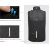 imageLittle Donkey Andy Mens Lightweight Golf Vest Warm Outdoor Sleeveless Jacket for Hiking Travel Running Casual1 Black