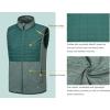 imageLittle Donkey Andy Mens Lightweight Golf Vest Warm Outdoor Sleeveless Jacket for Hiking Travel Running Casual4 Teal Green