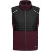 imageLittle Donkey Andy Mens Lightweight Golf Vest Warm Outdoor Sleeveless Jacket for Hiking Travel Running Casual5 Dark RedBlack