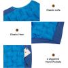 imageLittle Donkey Andy Mens Lightweight Puffer Vest Outdoor Windproof Sleeveless Jacket for Hiking Travel GolfBlue