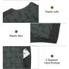 imageLittle Donkey Andy Mens Lightweight Puffer Vest Outdoor Windproof Sleeveless Jacket for Hiking Travel GolfGrey