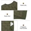 imageLittle Donkey Andy Mens Lightweight Puffer Vest Outdoor Windproof Sleeveless Jacket for Hiking Travel GolfOlive