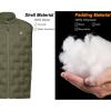 imageLittle Donkey Andy Mens Lightweight Puffer Vest Outdoor Windproof Sleeveless Jacket for Hiking Travel GolfOlive