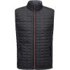 imageLittle Donkey Andy Mens Puffer Vest Lightweight Warm Sleeveless Jacket for Hiking Travel GolfBlackGray
