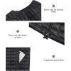 imageLittle Donkey Andy Mens Puffer Vest Lightweight Warm Sleeveless Jacket for Hiking Travel GolfBlackGray