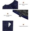 imageLittle Donkey Andy Mens Puffer Vest Lightweight Warm Sleeveless Jacket for Hiking Travel GolfTwilight BlueBlack