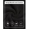 imageLittle Donkey Andy Womens 14 Zip Fleece Sweatshirts Long Sleeve Running Pullover Athletic ShirtsBblackwith Fleece