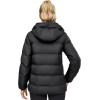 imageLittle Donkey Andy Womens Hooded Puffer Jacket FullZip Winter Lightweight Windproof Warm Quilted Coat with PocketsBlack