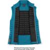 imageLittle Donkey Andy Womens Lightweight Puffer Vest Warm Outdoor Sleeveless Jacket for Hiking Travel Running GolfBright Blue