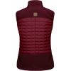 imageLittle Donkey Andy Womens Lightweight Puffer Vest Warm Outdoor Sleeveless Jacket for Hiking Travel Running GolfDark Red