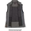 imageLittle Donkey Andy Womens Lightweight Puffer Vest Warm Outdoor Sleeveless Jacket for Hiking Travel Running GolfGray