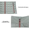 imageLittle Donkey Andy Womens Lightweight Puffer Vest Warm Outdoor Sleeveless Jacket for Hiking Travel Running GolfLight Gray