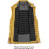 imageLittle Donkey Andy Womens Lightweight Puffer Vest Warm Outdoor Sleeveless Jacket for Hiking Travel Running GolfYellow