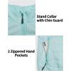 imageLittle Donkey Andy Womens Packable Lightweight Puffer Vest with Recycled Insulation for Running HikingBlue Glow