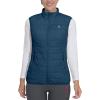 imageLittle Donkey Andy Womens Packable Lightweight Puffer Vest with Recycled Insulation for Running HikingBluesteel