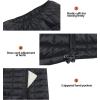 imageLittle Donkey Andy Womens Puffer Vest Lightweight Warm Sleeveless Jacket for Hiking Travel GolfBlackBlack