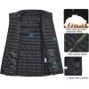 imageLittle Donkey Andy Womens Puffer Vest Lightweight Warm Sleeveless Jacket for Hiking Travel GolfBlackBlack