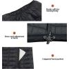 imageLittle Donkey Andy Womens Puffer Vest Lightweight Warm Sleeveless Jacket for Hiking Travel GolfBlackSteel Gray