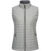 imageLittle Donkey Andy Womens Puffer Vest Lightweight Warm Sleeveless Jacket for Hiking Travel GolfLight GrayLight Gray