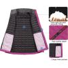 imageLittle Donkey Andy Womens Puffer Vest Lightweight Warm Sleeveless Jacket for Hiking Travel GolfRoseBlack