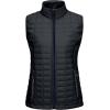 imageLittle Donkey Andy Womens Puffer Vest Lightweight Warm Sleeveless Jacket for Hiking Travel GolfSteel GrayBlack A1