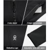 imageLittle Donkey Andy Womens Softshell Fleece Lined Jacket with Hood Windbreaker Insulated Long Warm Rain JacketBlack