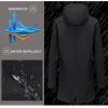 imageLittle Donkey Andy Womens Softshell Fleece Lined Jacket with Hood Windbreaker Insulated Long Warm Rain JacketBlack