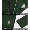 imageLittle Donkey Andy Womens Softshell Fleece Lined Jacket with Hood Windbreaker Insulated Long Warm Rain JacketDark Green