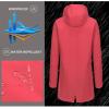 imageLittle Donkey Andy Womens Softshell Fleece Lined Jacket with Hood Windbreaker Insulated Long Warm Rain JacketRed