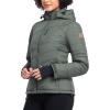 imageLittle Donkey Andy Womens Warm Ski Jacket Water Resistant Insulated Snowboarding Jacket Windproof Winter Snow CoatIron Gray