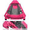 imageLittle Donkey Andy Womens Warm Ski Jacket Water Resistant Insulated Snowboarding Jacket Windproof Winter Snow CoatRose
