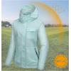 imageLittle Donkey Andy Womens Waterproof Rain Jacket Lightweight Raincoat Hooded Sun Protection Windbreaker for Outdoor GolfBlue