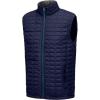 imageLittle Donkey Andy Mens Puffer Vest Lightweight Warm Sleeveless Jacket for Hiking Travel GolfTwilight BlueBlack
