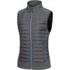 imageLittle Donkey Andy Womens Lightweight Puffer Vest Warm Outdoor Sleeveless Jacket for Hiking Travel Running GolfGray