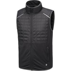 imageLittle Donkey Andy Mens Lightweight Golf Vest Warm Outdoor Sleeveless Jacket for Hiking Travel Running Casual1 Black