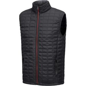 imageLittle Donkey Andy Mens Puffer Vest Lightweight Warm Sleeveless Jacket for Hiking Travel GolfBlackGray