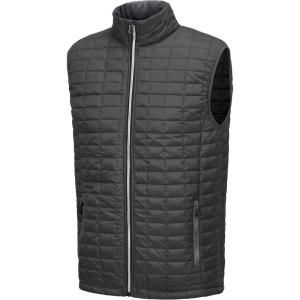 imageLittle Donkey Andy Mens Puffer Vest Lightweight Warm Sleeveless Jacket for Hiking Travel GolfGrayBlack A2