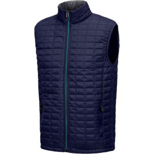 imageLittle Donkey Andy Mens Puffer Vest Lightweight Warm Sleeveless Jacket for Hiking Travel GolfTwilight BlueBlack