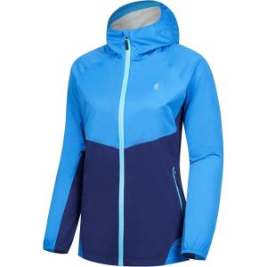imageLittle Donkey Andy Rain Jacket Women Lightweight Waterproof Windbreaker with Hooded for OutdoorBlueBlue