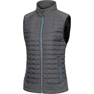 imageLittle Donkey Andy Womens Lightweight Puffer Vest Warm Outdoor Sleeveless Jacket for Hiking Travel Running GolfGray