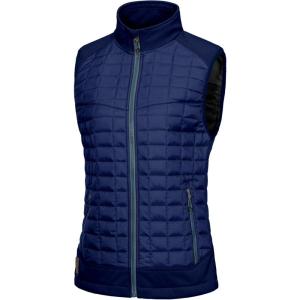 imageLittle Donkey Andy Womens Lightweight Puffer Vest Warm Outdoor Sleeveless Jacket for Hiking Travel Running GolfTrue Blue
