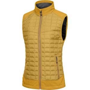 imageLittle Donkey Andy Womens Lightweight Puffer Vest Warm Outdoor Sleeveless Jacket for Hiking Travel Running GolfYellow