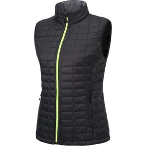 imageLittle Donkey Andy Womens Puffer Vest Lightweight Warm Sleeveless Jacket for Hiking Travel GolfBlackSteel Gray