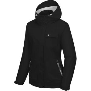 imageLittle Donkey Andy Womens Waterproof Rain Jacket Lightweight Raincoat Hooded Sun Protection Windbreaker for Outdoor GolfBlack