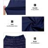 imageLittle Donkey Andy Womens Lightweight Puffy Pants Warm Fleece Lined Insulated Puffer Quilted Pants for Hiking Snow SkiAblue Depthfleece Liner