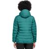 imageLittle Donkey Andy Womens Warm Waterproof Puffer Jacket Hooded Windproof Winter Coat with Recycled InsulationBaltic Heather