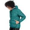 imageLittle Donkey Andy Womens Warm Waterproof Puffer Jacket Hooded Windproof Winter Coat with Recycled InsulationBaltic Heather
